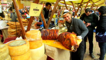 Follow Our Footprints to Siena's markets