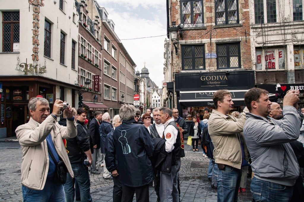 Belgium Tourists